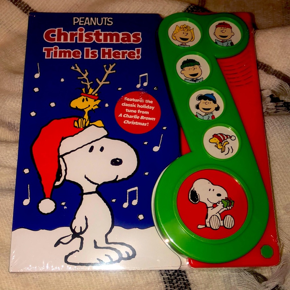 Peanuts: Christmas Time Is Here! Sound Book